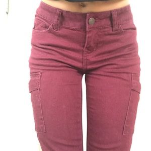 Burgundy fall pants (all prices negotiable)